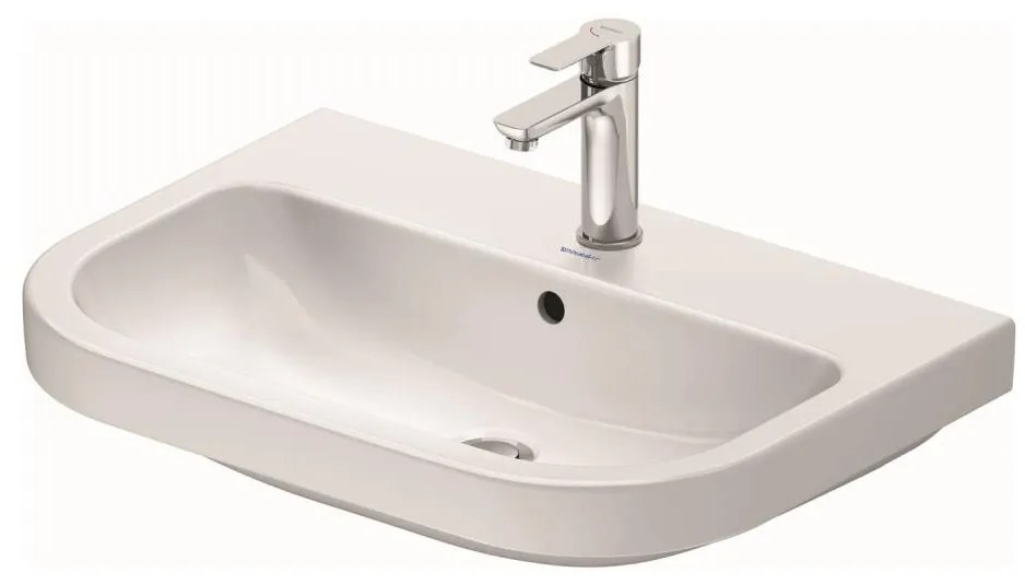Duravit D-CODE 23986500002 - Lavoar suspendat 65x46 cm ceramică/alb lucios
