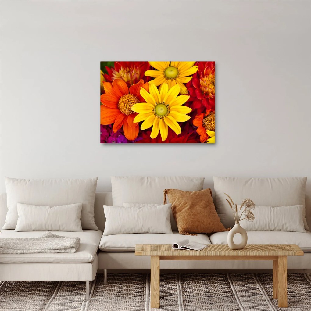 Tablou cu floare (70x50 cm)