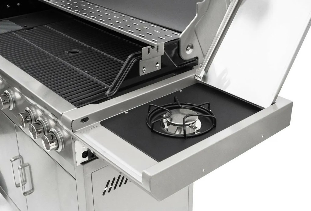 Grătar cu gaz G21 Mexico BBQ Premium line, 7arzătoare + reductor gratuit