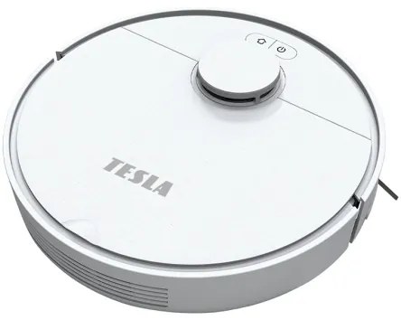 TESLA Electronics RoboStar - Aspirator robot 2în1 2550 mAh Wi-Fi alb