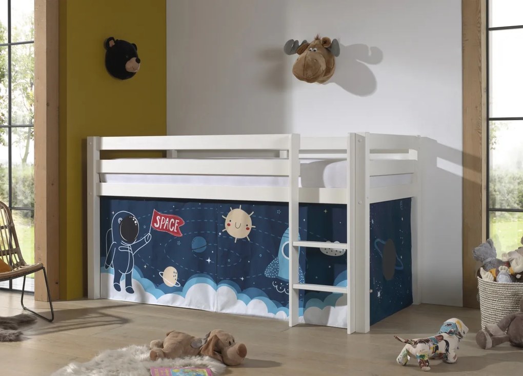 PINO PAT SEMI-INALT și cortina Space Shuttle.