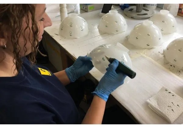 Spot Kolarz 731.10.26 NONNA 1xE27/75W/230V verde