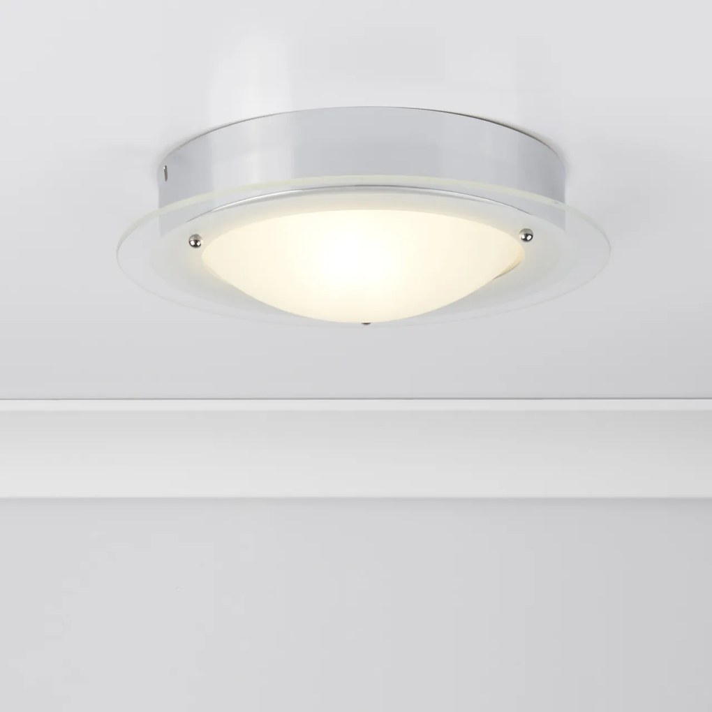 Aplica de perete / tavan pentru baie IP44 Discs 20cm 3108CC SRT