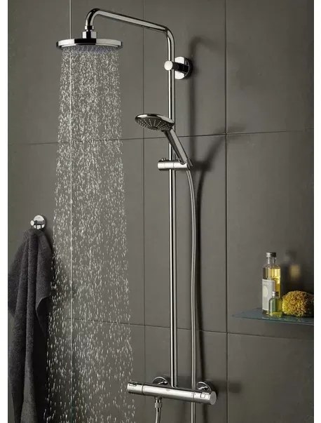 Para de dus Grohe Euphoria 110 Mono crom cu 1 functie