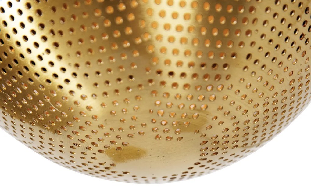 Lampă suspendată industrială neagră cu alamă cu 5 lumini - Haicha