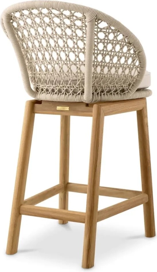 Scaun de bar pentru exterior sau interior design LUX Counter Trinity