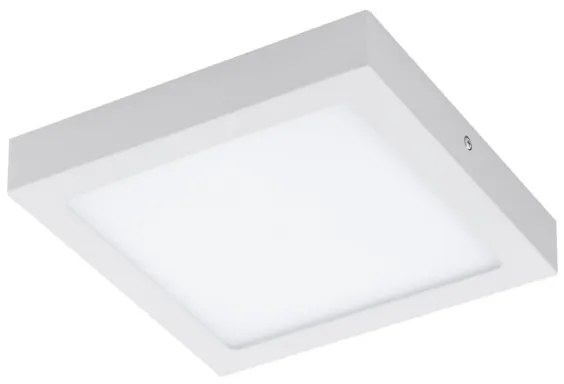 Eglo 33316 - Plafonieră LED RGBW dimabilă FUEVA-C LED/15,6W/230V 22,5x22,5cm alb
