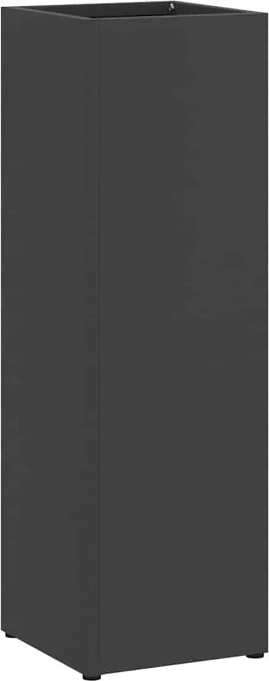 vidaXL Suport pentru umbrele Negru 15,5 x 15,5 x 49 cm Metal