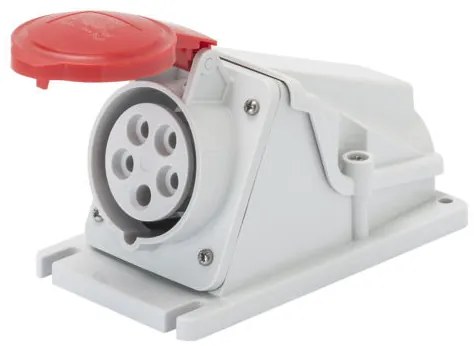 Priza industriala trifazata 5P 32A, 400V, Gewiss