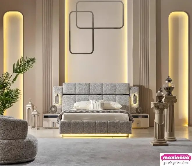 Mobilier dormitor dulap 6 usi,Parma