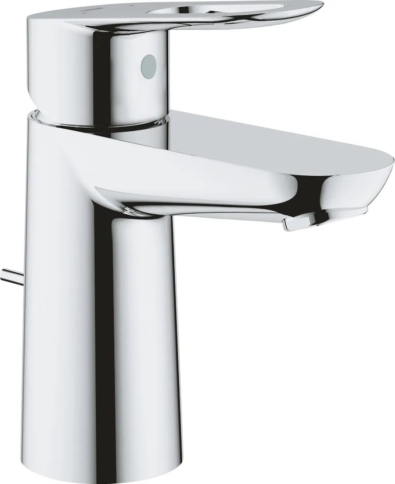 Baterie baie lavoar marimea S Grohe Bauloop,monocomanda, furtune flexibile,crom -23335000