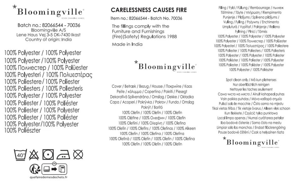 Pernă decorativă 50x50 cm Cabrie – Bloomingville