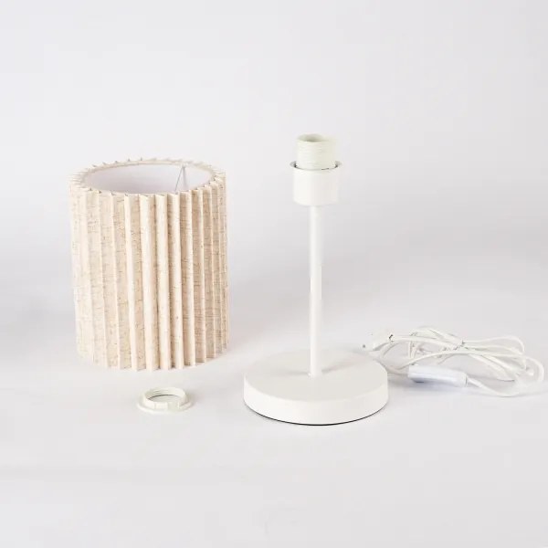 Brilagi - Lampă de masă NORDIC WAVE 1xE27/15W/230V in/alb