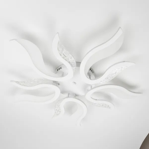 Lustră LED dimabilă aplicată Brilagi TWIST LED/65W/230V 3000-6500K alb + telecomandă