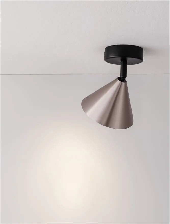Plafoniera/Spot directionabil CONICO coffee, NVL-9011425