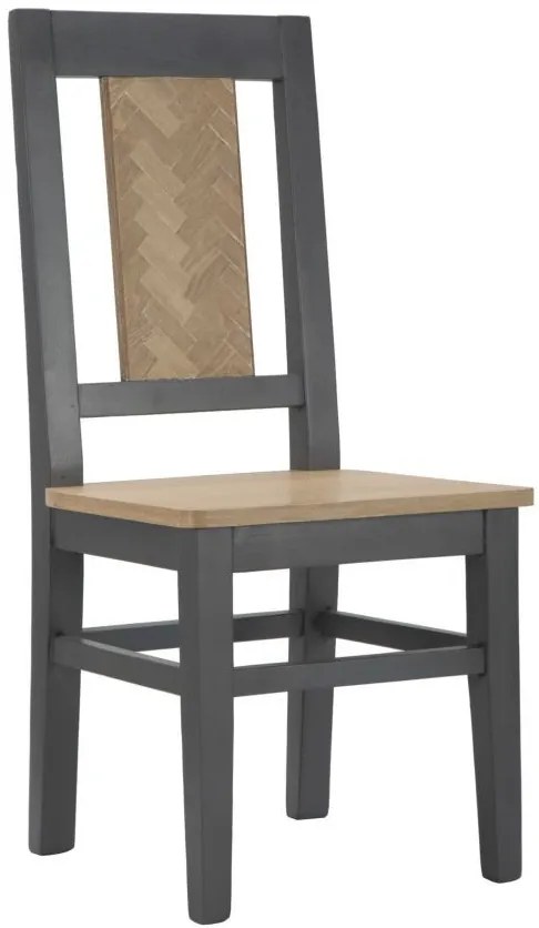 Set 2 scaune dining din MDF si lemn de brad, 44 x 44 x 96 cm, Male Mauro Ferreti