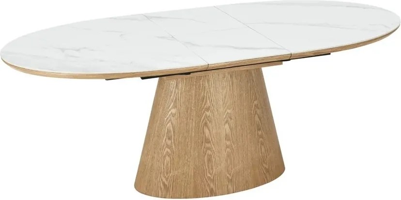 Masa extensibila, Ceramica Alba, Furnir, UNIQUE 160-200cm