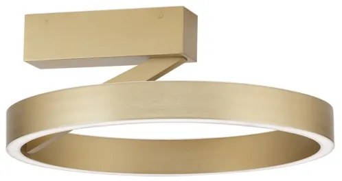 Plafonieră LED KOLK, 40 W, 230 V, 2700/3000/4000 K, Ø 40 cm, auriu