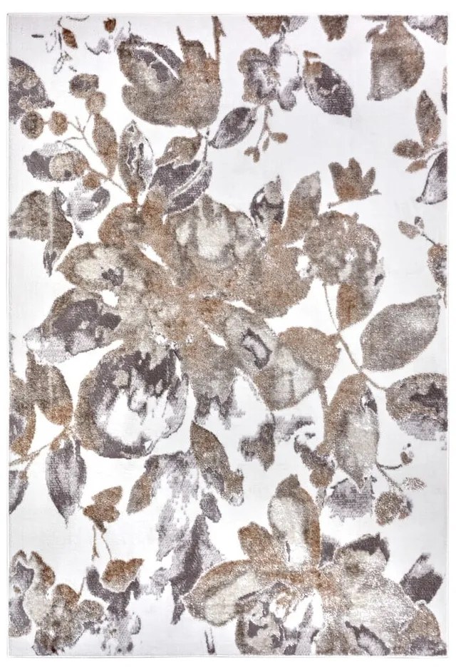Covor gri/maro 120x170 cm Shine Floral – Hanse Home