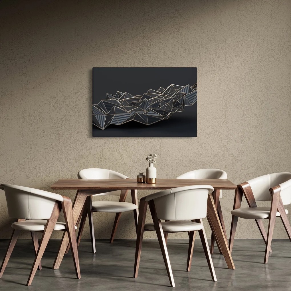Tablou abstracției (90x60 cm)
