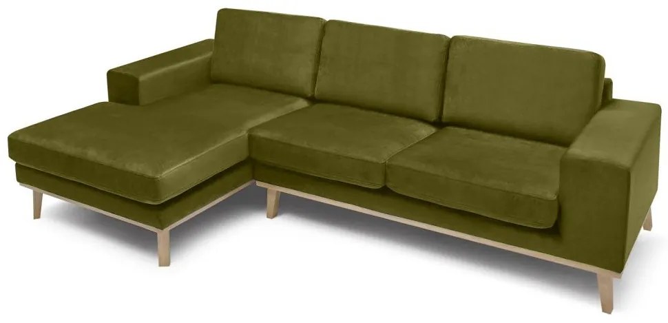 Coltar Culoare Verde, MOON Varianta de canapea: Colt Stanga
