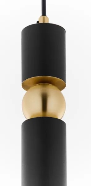 Lustră pe cablu Jupiter 2003 ALAS 1xGU10/10W/230V negru/auriu