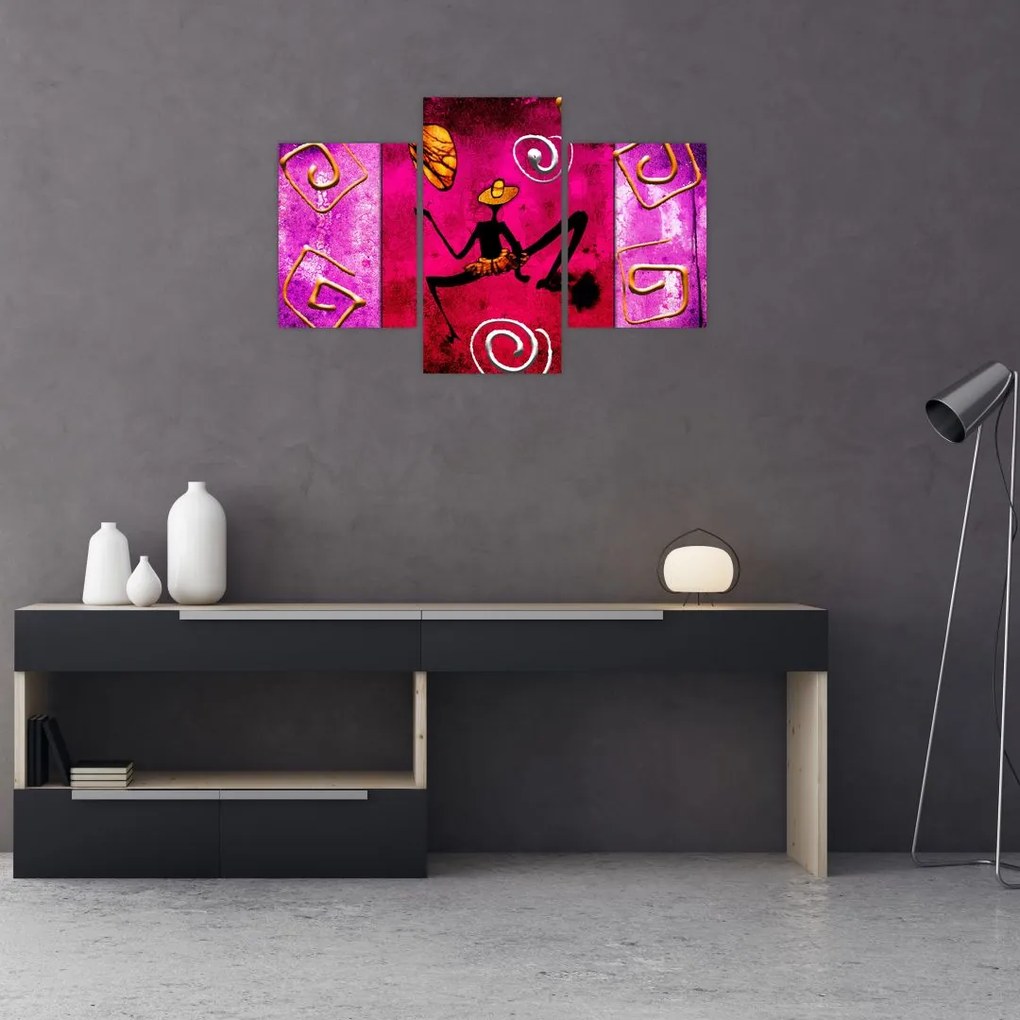 Tablou picturii istorice pe perete (90x60 cm)