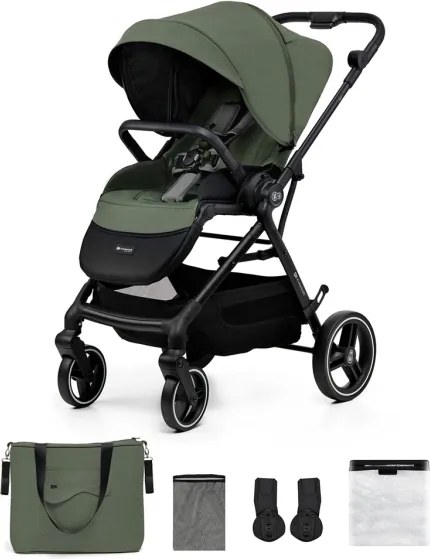 KINDERKRAFT SELECT - Cărucior sport YOXI, verde Mystic