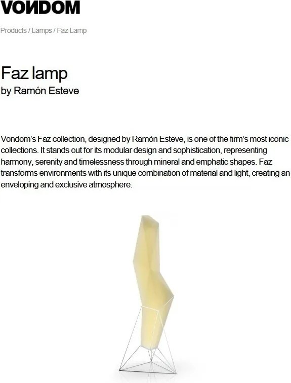 CORP DE ILUMINAT LED DECORATIV FAZ LAMP