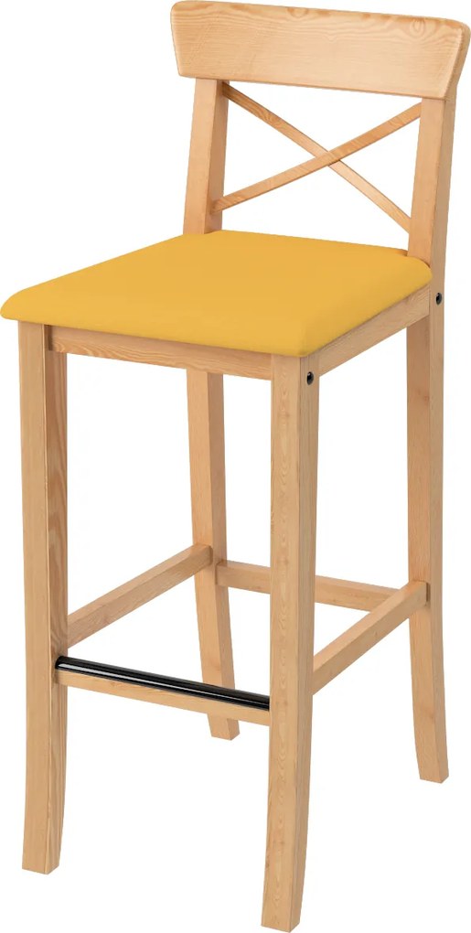 Husă pentru scaun de bar Ingolf cu scaun tapițat