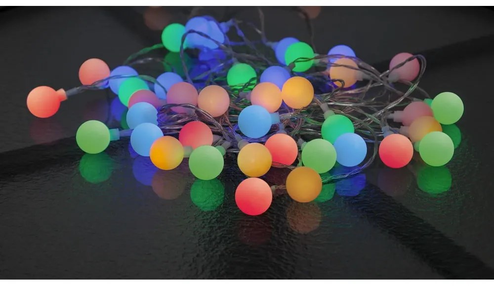 Șirag luminos Star Trading Partylights Berry Multi, lungime 7,35 m