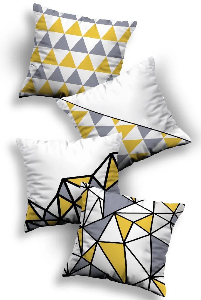 Set 4 huse de perna, YNEZ 43 x 43 cm