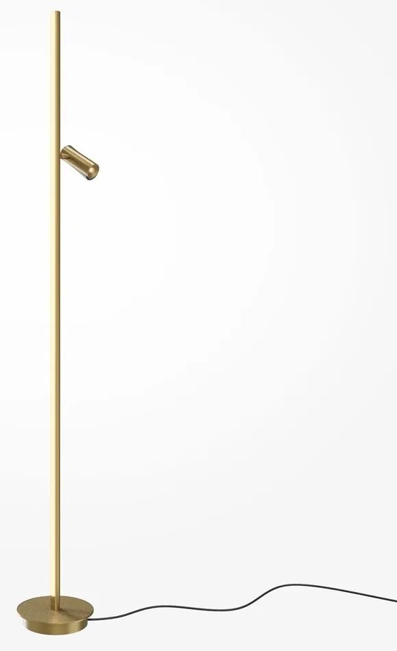 Lampadar, Lampa de podea LED cu Spot Directionabil, Thin alama