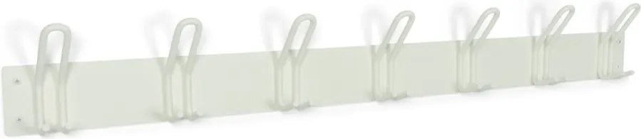 Cuier de perete alb din metal 100 cm Miles – Spinder Design