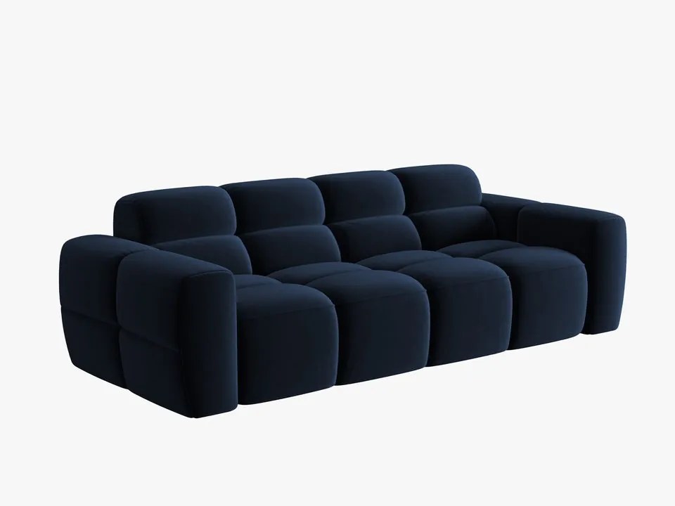 Canapea Lisa 4 locuri catifea L256 cm