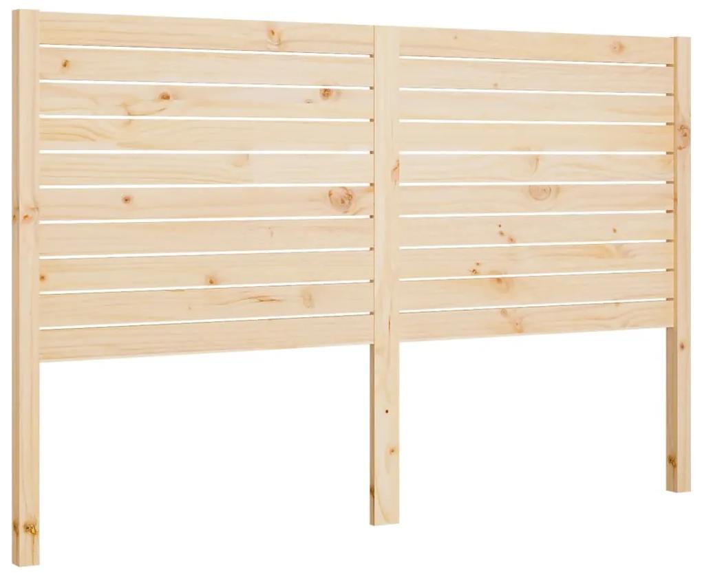 819035 vidaXL Tăblie de pat, 186x4x100 cm, lemn masiv de pin