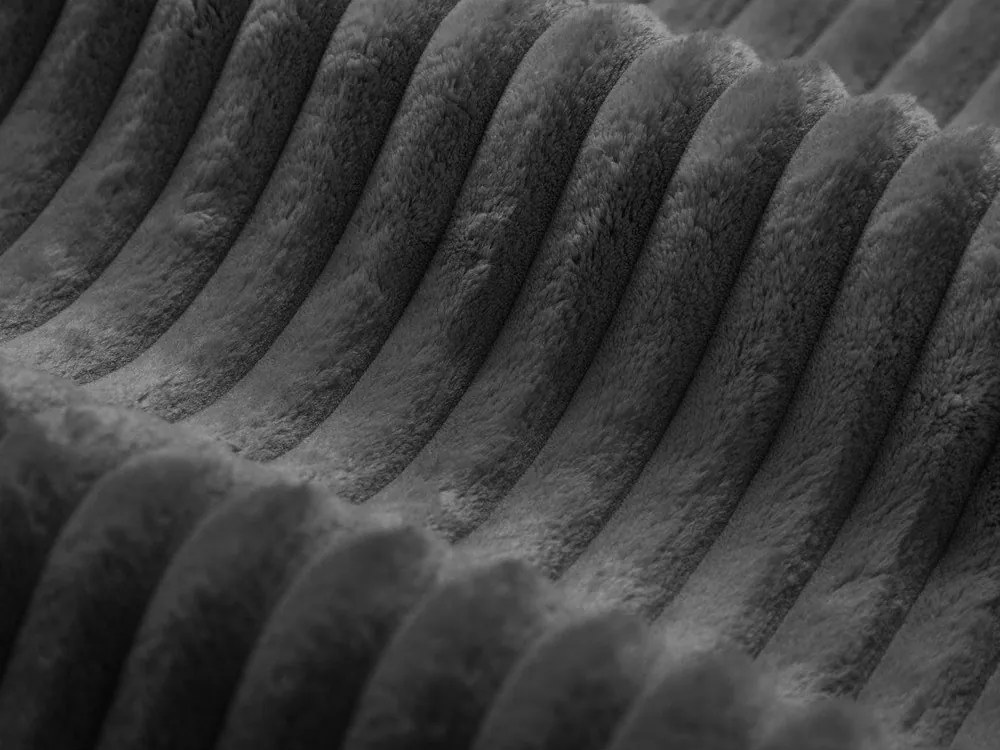 Pat matrimonial gri tapițat cu spațiu de depozitare cu somieră 180x200 cm Martina – Micadoni