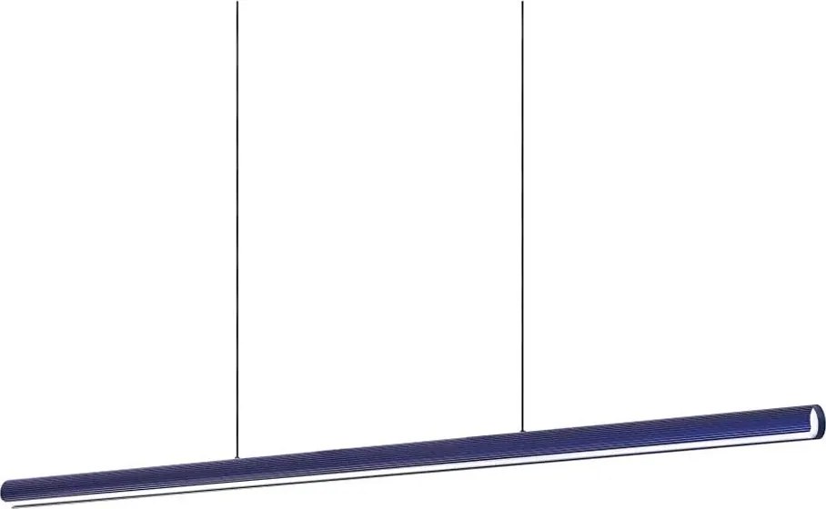 Ideal Lux - Lustră LED reglabilă pe cablu DORICA LED/35W/230V CRI 90 140 cm albastră