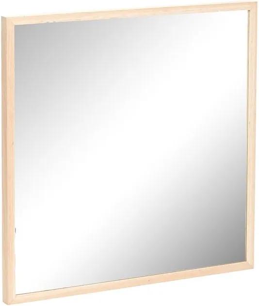 Oglinda patrata cu rama din lemn 72x72 cm Square Hubsch