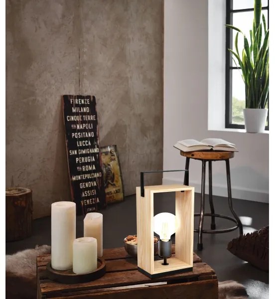 Eglo 43415 - Lampă de masă FAMBOROUGH 1xE27/40W/230V
