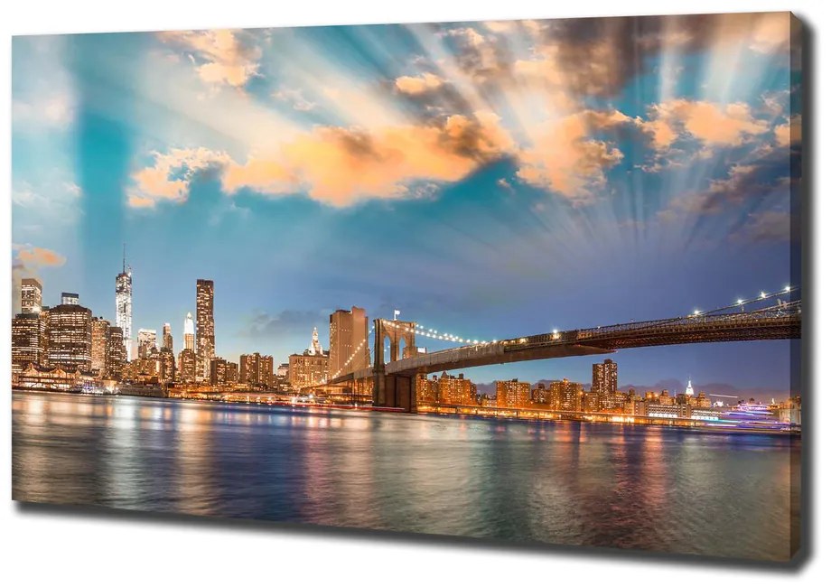 Imprimare tablou canvas Podul brooklyn