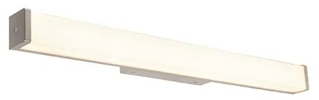 Lampa de perete moderna pentru baie din otel 62 cm IP44 - Cascada