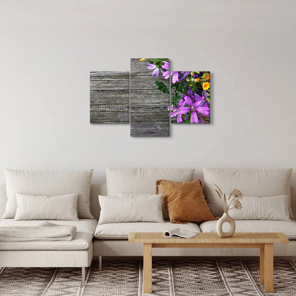 Tablou - flori de câmp (90x60 cm)