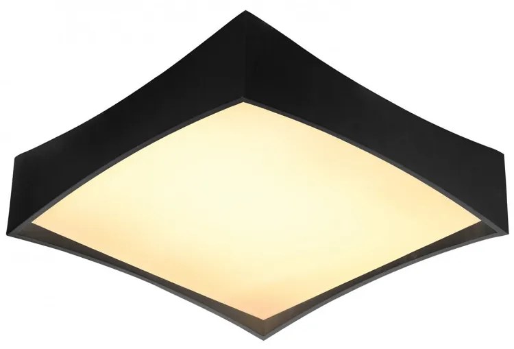 Lustra LED dimabila design modern Veccio 50 neagra