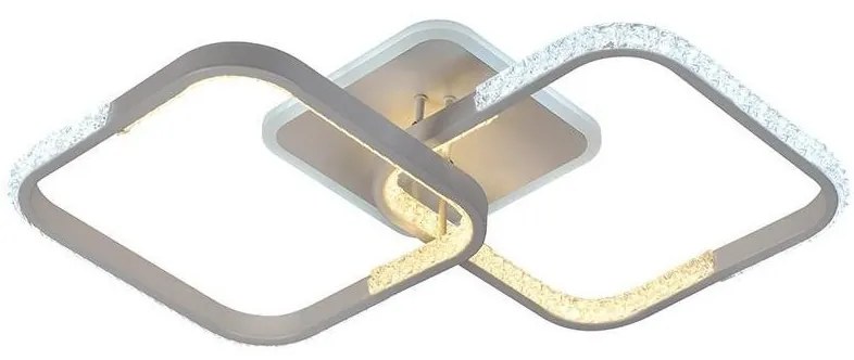 Lustră LED dimabilă aplicată LED/55W/230V 3000-6500K + telecomandă