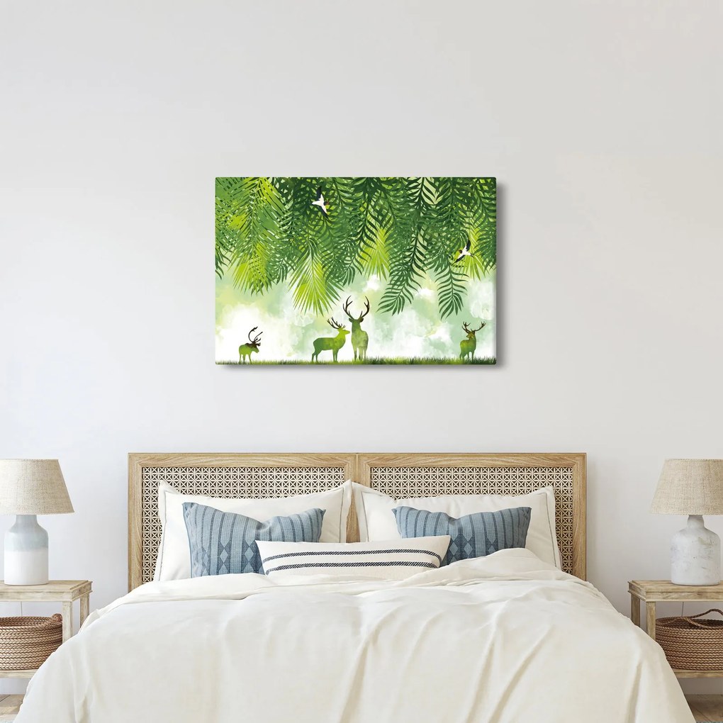 Tablou - Ceb în pădure (90x60 cm)