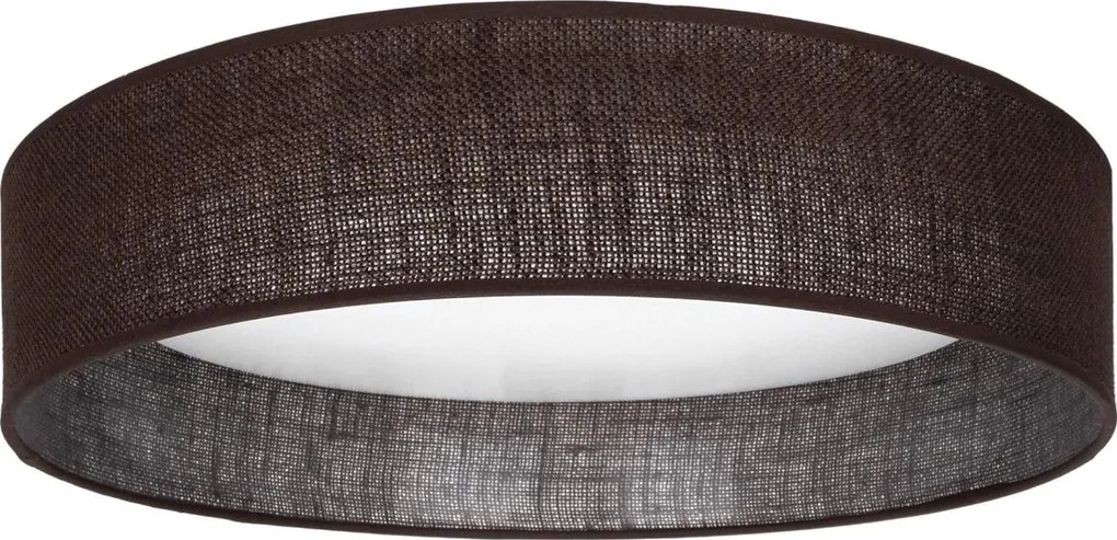 Brilagi - Lampă LED dimabilă VELVET SM. 24W/230V 3000-6000K Ø45 cm maro WT + telecomandă