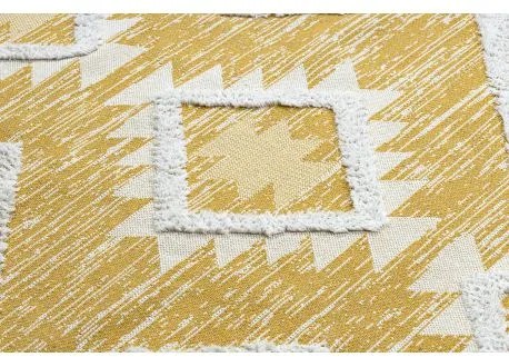 Covor ECO SISAL BOHO MOROC Caro 22312 franjuri - două niveluri d