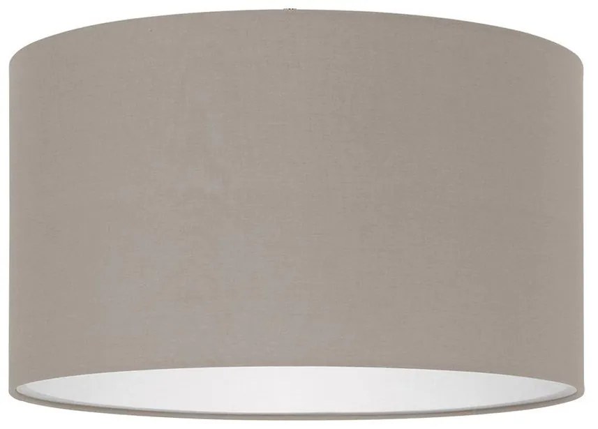 Eglo 39359 - Abajur NADINA 1 E27 diametru 38 cm gri-maro