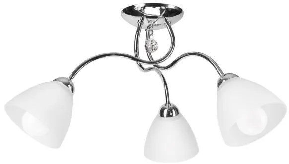 Lustră aplicată MIRANDA 3xE27/60W/230V crom lucios